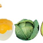 Immagine che mostra vari alimenti ricchi di vitamina D, come pesce, funghi e latticini.