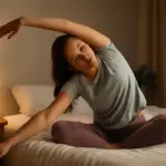 Benefici inattesi dello stretching serale: rilassamento profondo e sonno più continuo già dopo pochi giorni